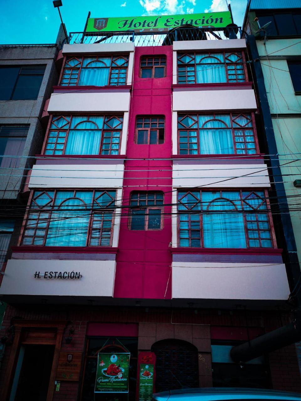 Hotel Estacion Riobamba Buitenkant foto