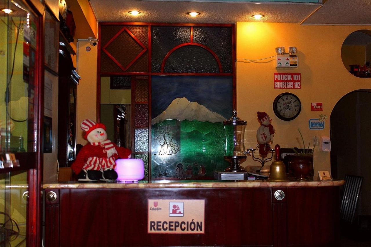 Hotel Estacion Riobamba Buitenkant foto